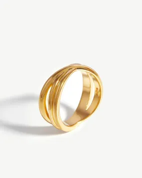 Infini Ring | 18ct Gold Plated Vermeil