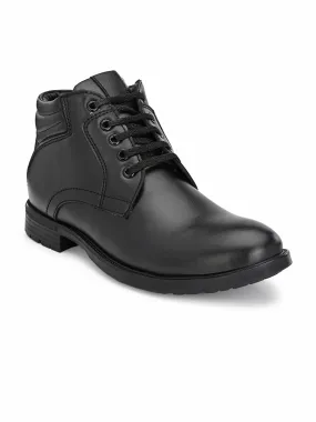 Jerry Lace-up Black Boots