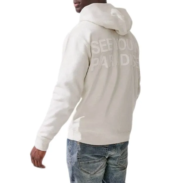 Jordan Craig Paradise Tonal Pullover Hoodie (Bone) 8850H