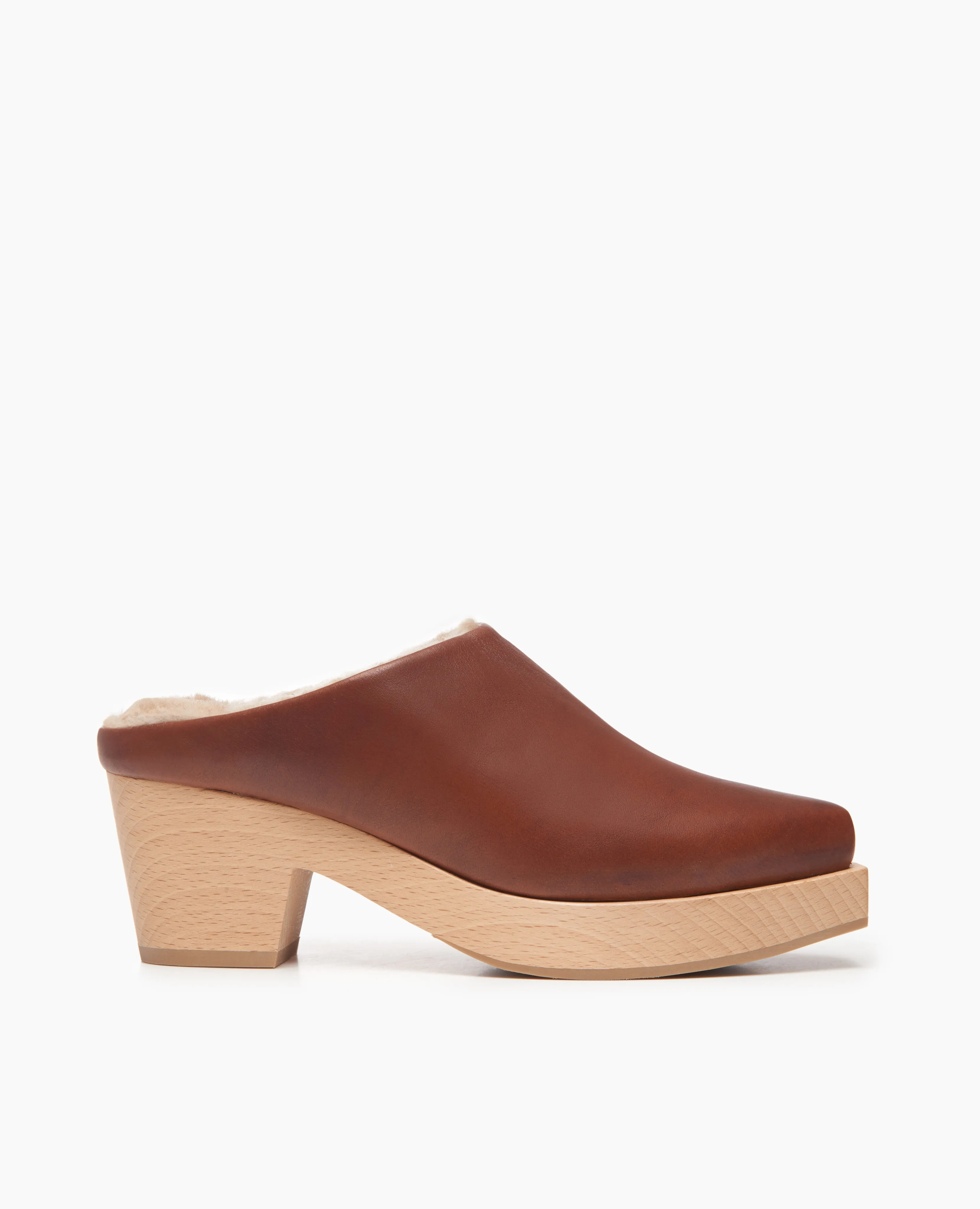 Kera Shearling Clog