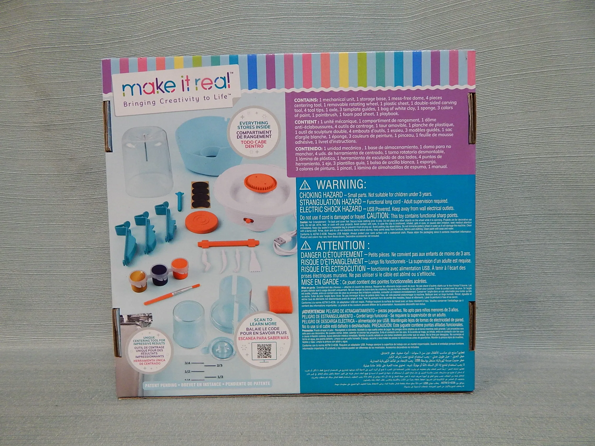 Make It Real Mini Pottery Studio - Brand New!