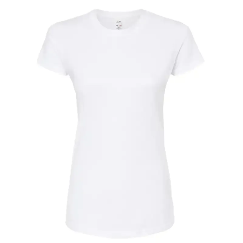 M&O Women's Fine Jersey Tee Shirt