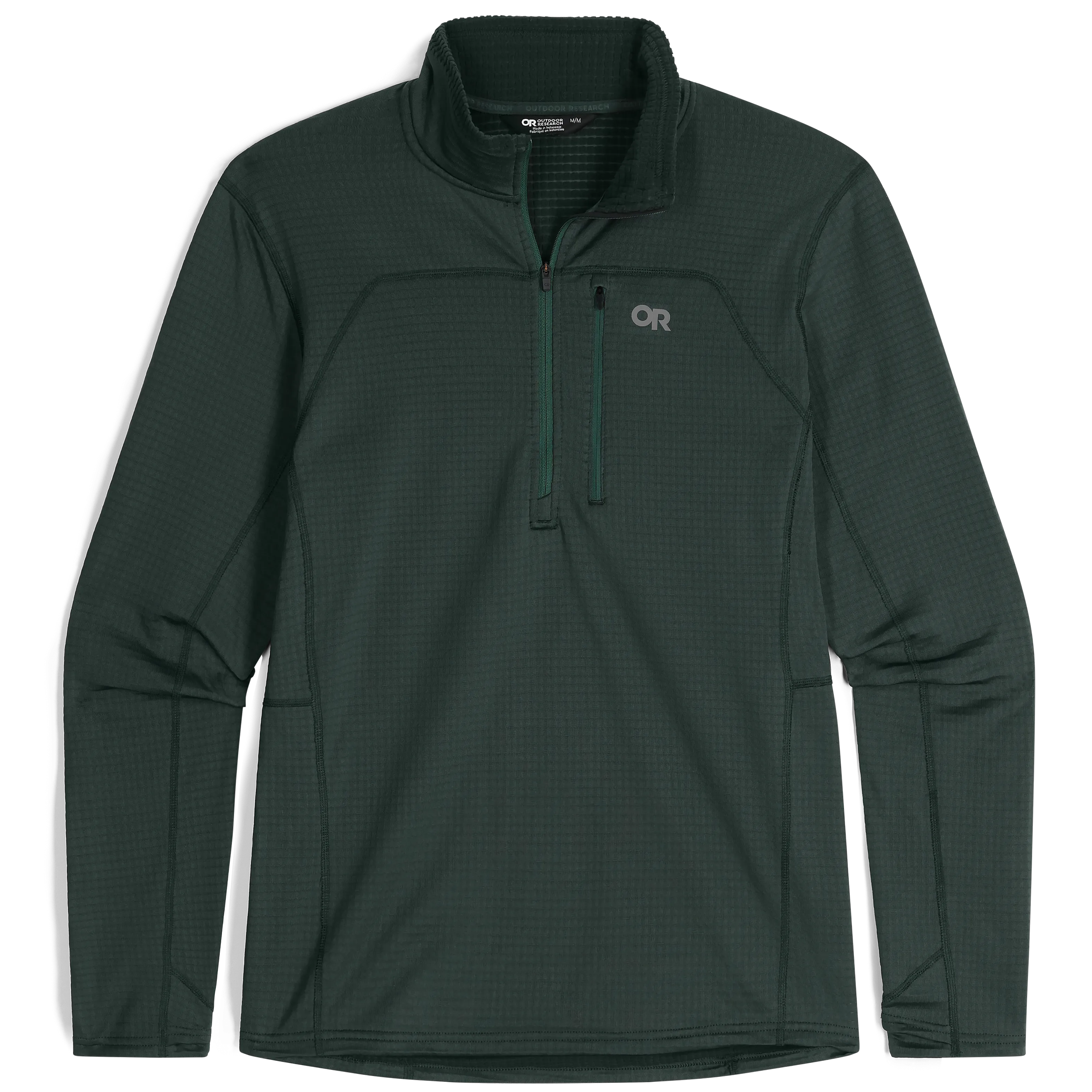 Men's Vigor Grid Fleece Half Zip