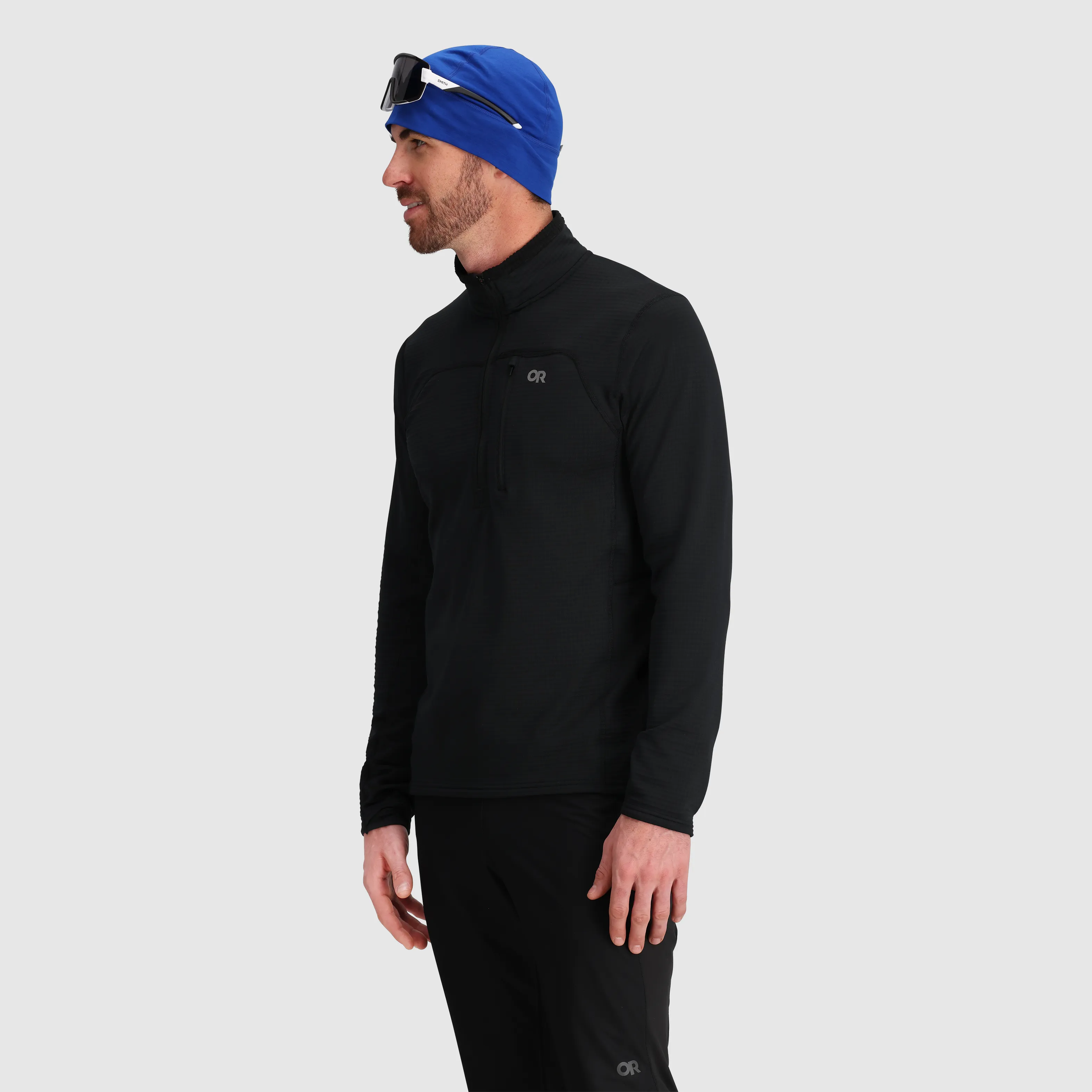 Men's Vigor Grid Fleece Half Zip