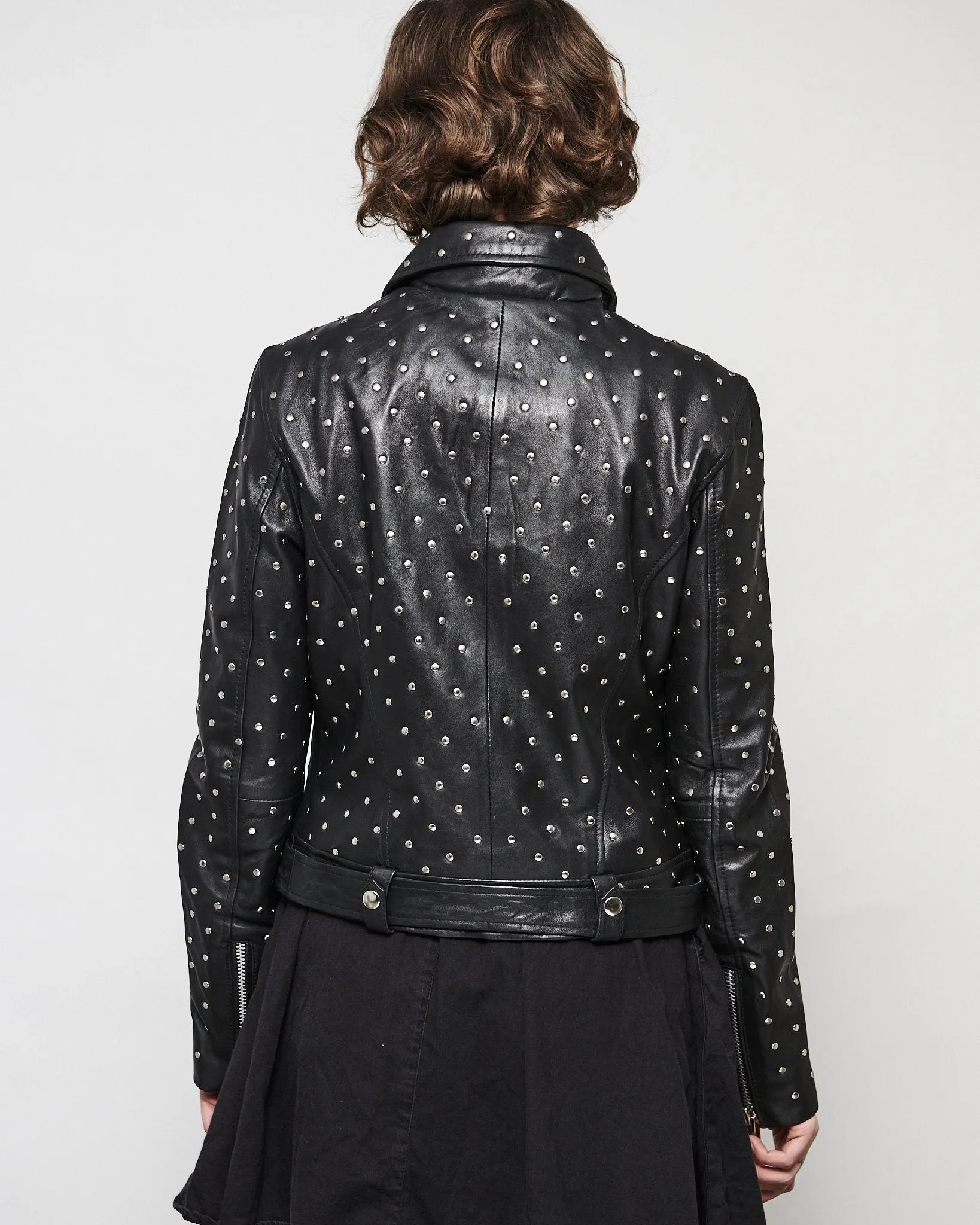 MODERN VICE STUDDED MOTO JACKET