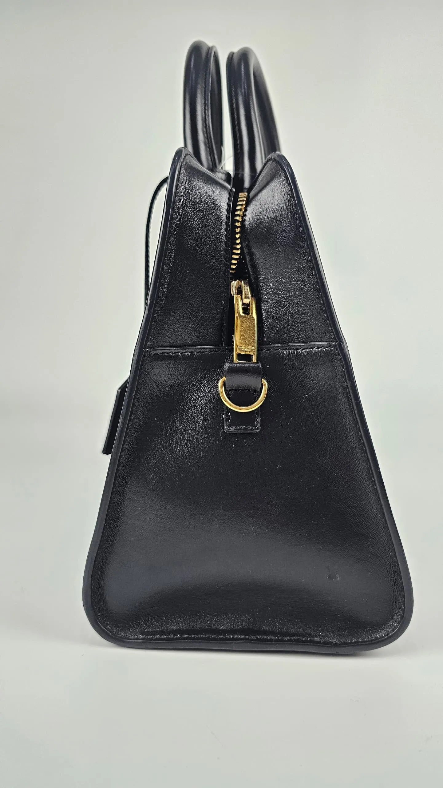 Monogram Small Cabas Bag in Black