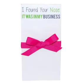 Notepads 4x8 "In My Business"