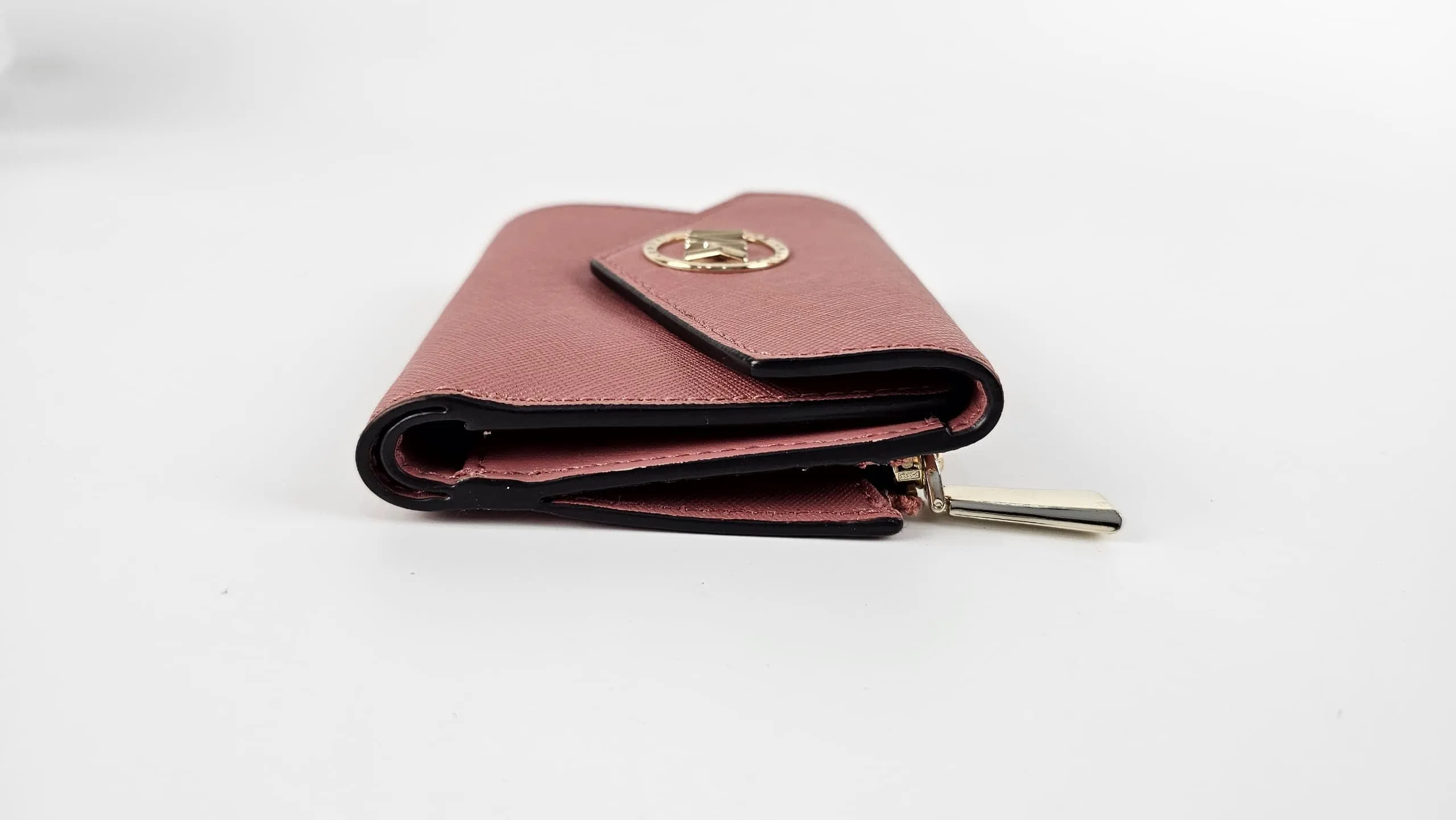 Pink Leather Wallet