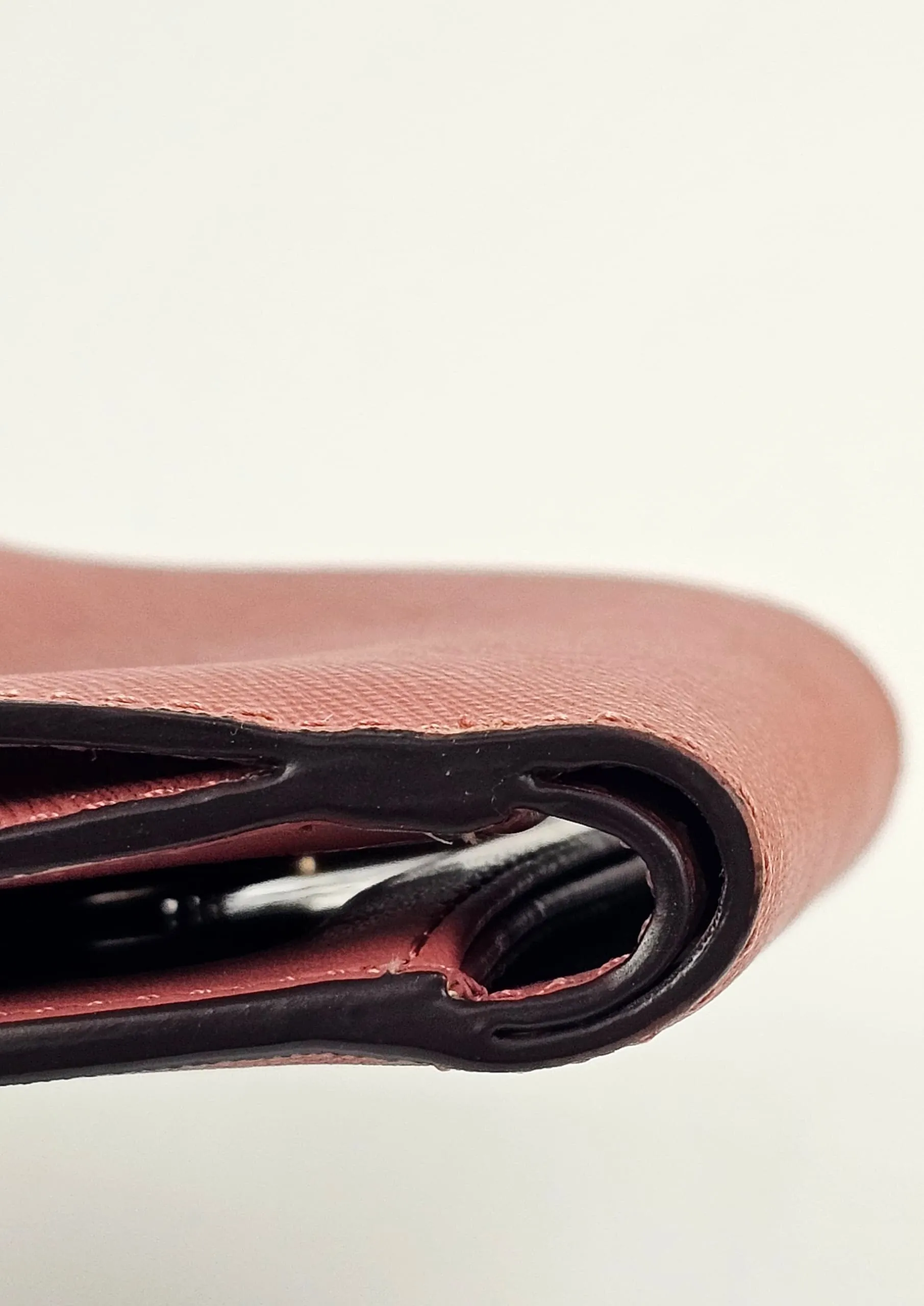 Pink Leather Wallet