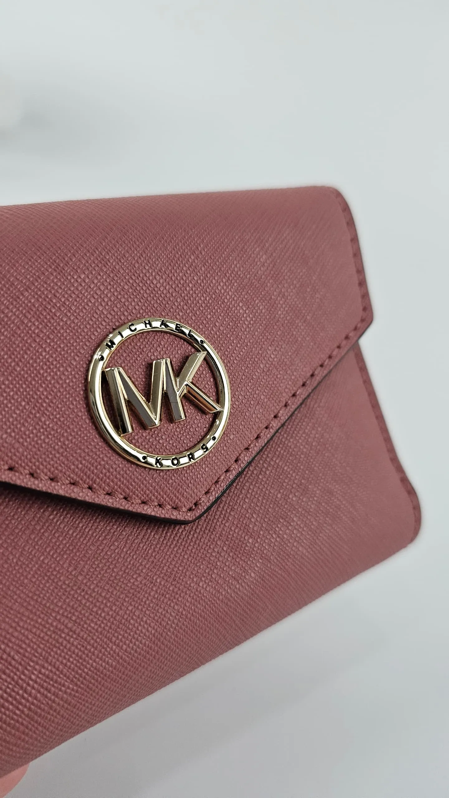 Pink Leather Wallet