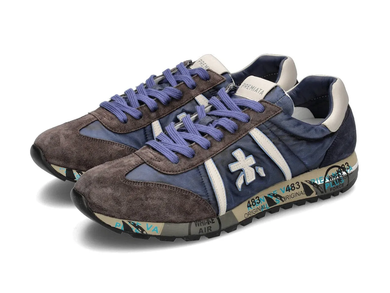 Premiata uomo Lucy sneakers blu