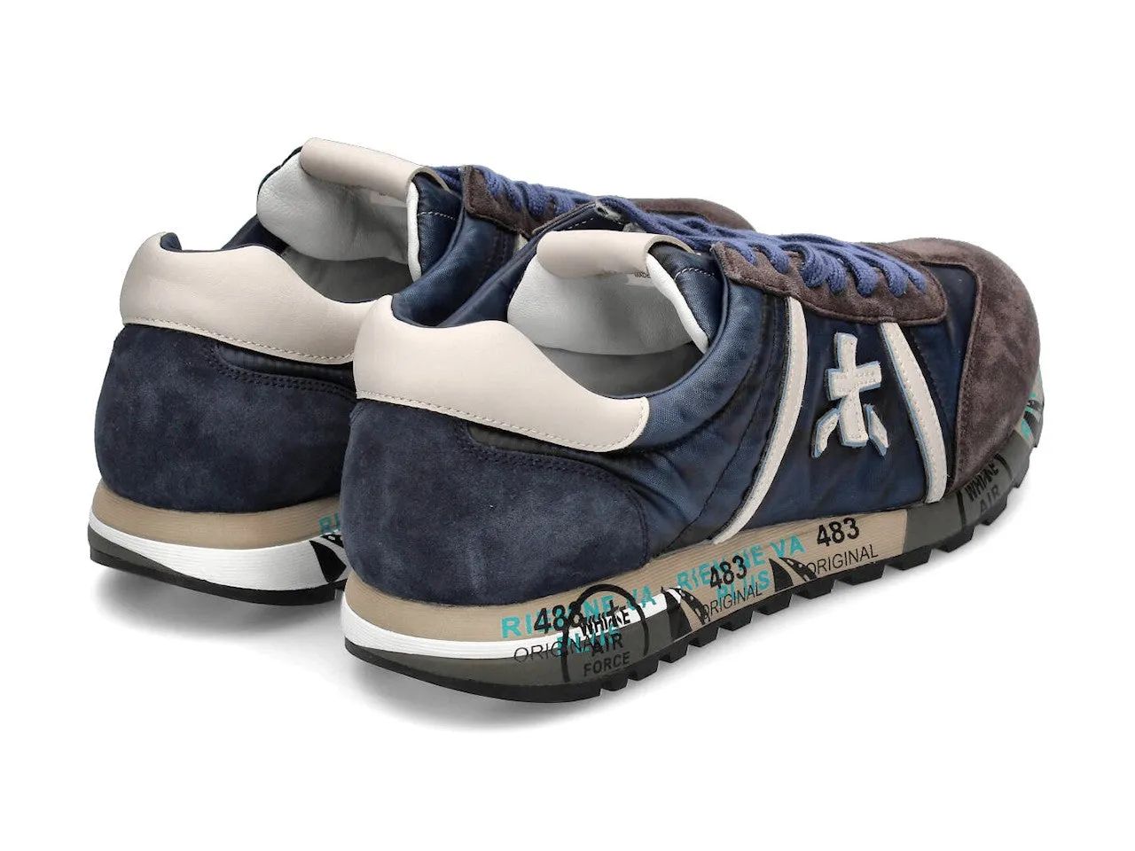 Premiata uomo Lucy sneakers blu