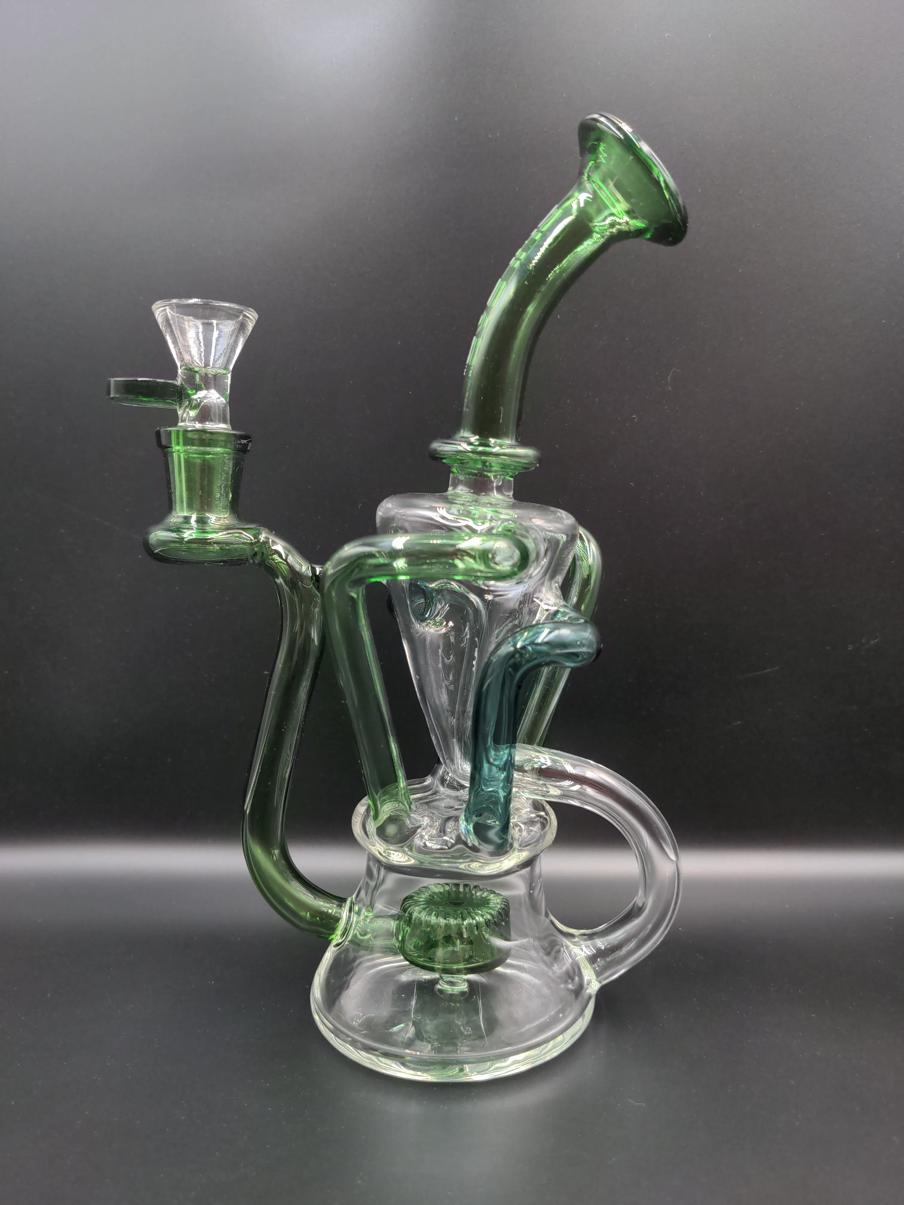 Pulsar 4-Tube Recycler Waterpipe - 9 / 14mm