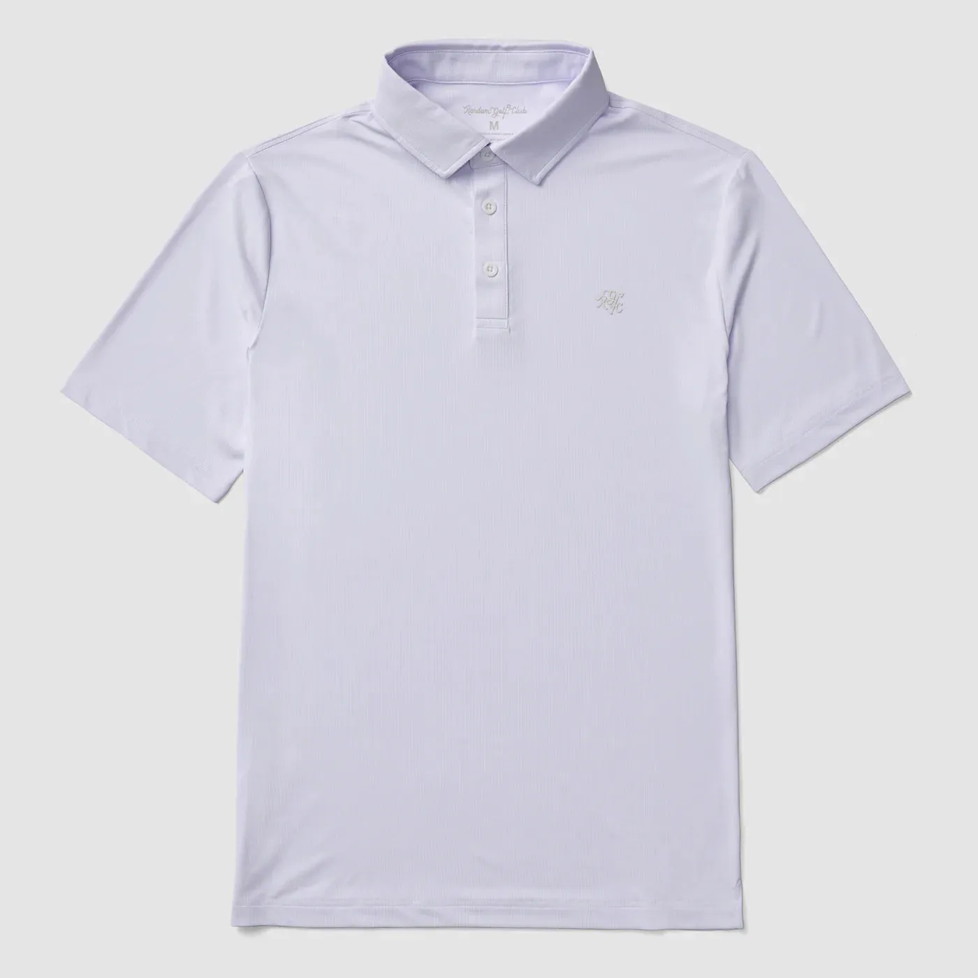 Random Golf Club Tech Polo - Snow