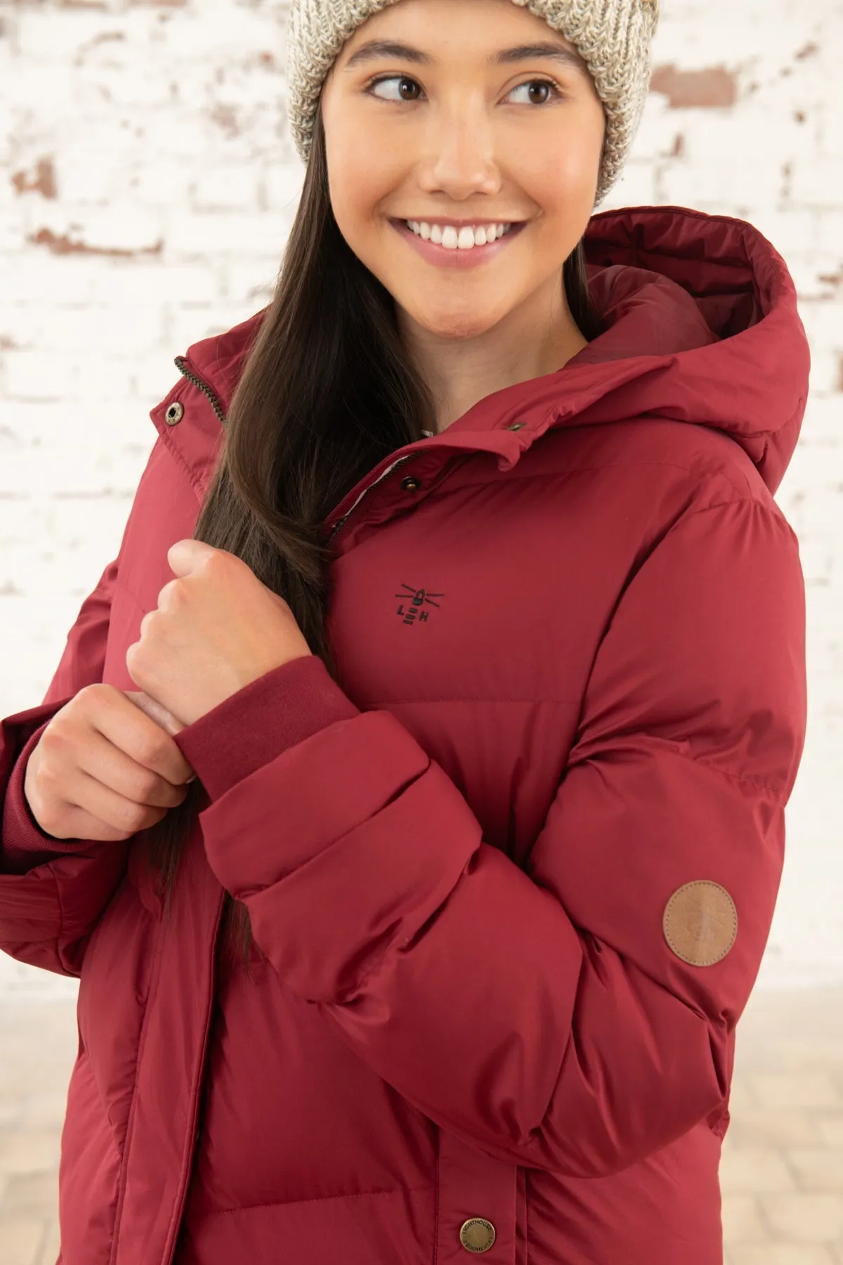 Savannah Coat - Maroon