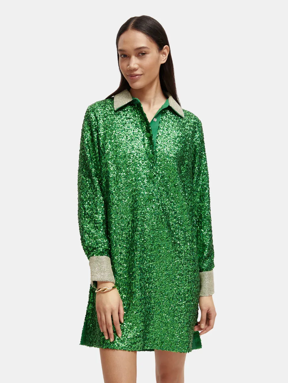 Scotch & Soda Sequin Mini Dress