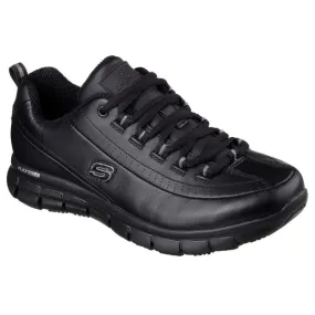 Skechers Trickel Women's Slip Resistant Athletic Shoe 76550 -  Black