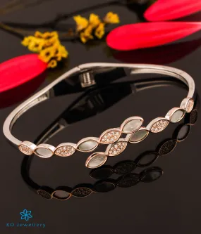 The Dewdrops Silver 2 tone Bracelet