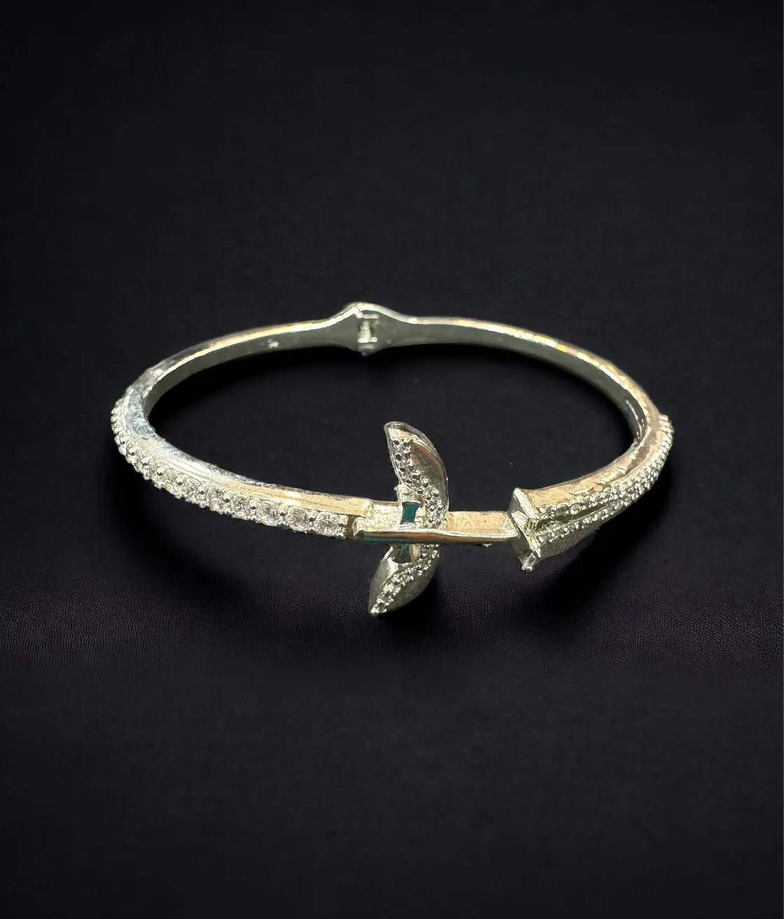 The Wings Silver Open Bracelet