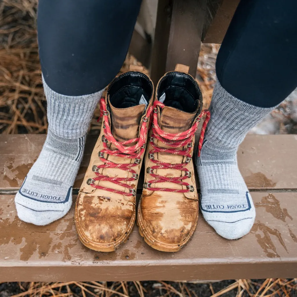 ToughCutie Women's Hiker Sock - Gray