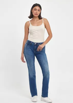 Vilma Angellis Mid Rise Straight Jean