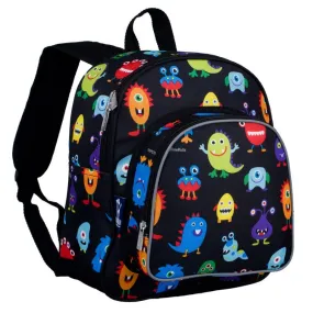 Wildkin Olive Kids Monsters Pack 'n Snack Backpack