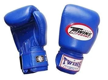 泰拳拳套 Thai Boxing Gloves : TWINS SPECIAL BGVL3 BLUE